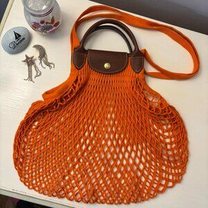 Longchamp Le Pliage Filet Mesh Bag